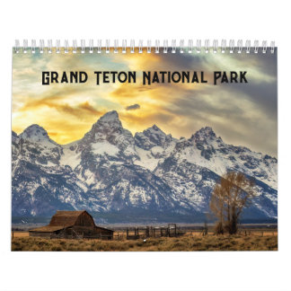 Calendrier du parc national de Grand Teton