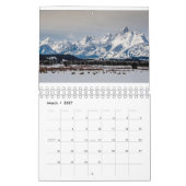Calendrier du parc national de Grand Teton (Mar 2027)