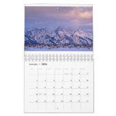 Calendrier du parc national de Grand Teton (Jan 2026)