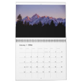 Calendrier du parc national de Grand Teton (Jan 2026)