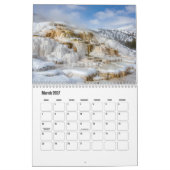 Calendrier du Parc National de Yellowstone  (Mar 2027)