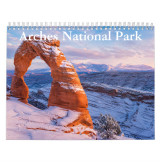 Calendrier du Parc National des Arches