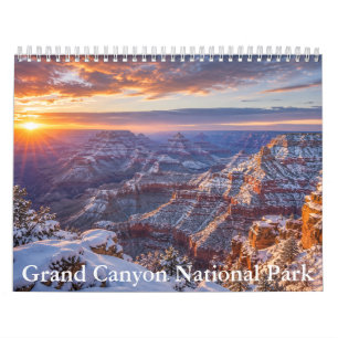 Calendrier du Parc National du Grand Canyon