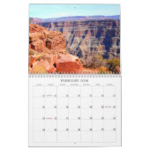 Calendrier du parc national du Grand Canyon 2025 (Feb 2026)