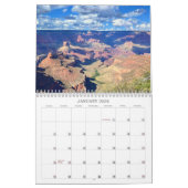 Calendrier du parc national du Grand Canyon 2025 (Jan 2026)