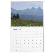 Calendrier du parc national du Mont-Rainier (Jan 2027)