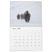 Calendrier du parc national du Montana et de Yello (Jan 2026)