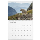 Calendrier du parc national Glacier (Jan 2026)