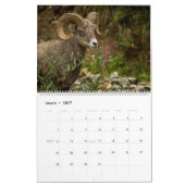 Calendrier du parc national Glacier (Mar 2027)