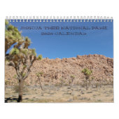 Calendrier du parc national Joshua Tree 2020 (Protection)
