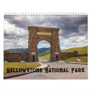 Calendrier du parc national Yellowstone