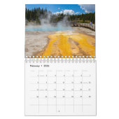 Calendrier du parc national Yellowstone 2025 (Feb 2026)