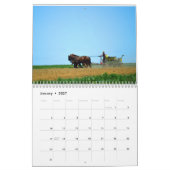 Calendrier du pays Amish 2025 (Jan 2027)