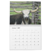 Calendrier du pays de Texas Hill (Jan 2027)