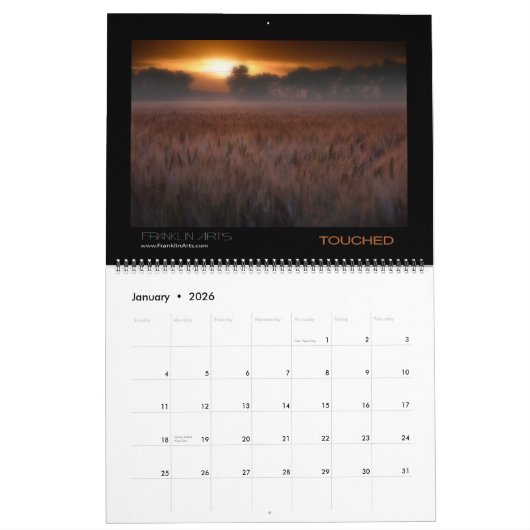 Calendrier du paysage 2015 et du paysage marin (Jan 2026)