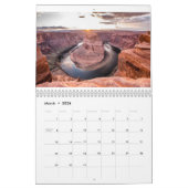 Calendrier du paysage du sud-ouest américain (Mar 2026)