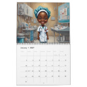 Calendrier du personnel Médicale de Chibi (Jan 2027)
