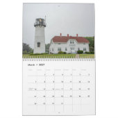 Calendrier du phare de la Nouvelle-Angleterre (Mar 2027)
