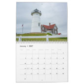Calendrier du phare de la Nouvelle-Angleterre (Jan 2027)