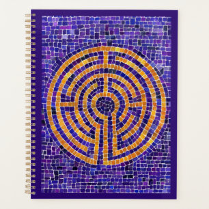 Calendrier du planificateur LABYRINTH MOSAIC 8.5x1