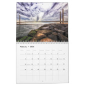 Calendrier du pont de la rivière Indian (Feb 2026)