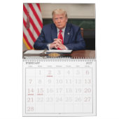 Calendrier du président Donald J. Trump 2025 (Feb 2027)