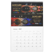 Calendrier du programme d'éclairage du London Brid (Jan 2027)