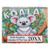Calendrier Du Royaume De Koala De L'Année 2025/202 (Protection)