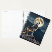Calendrier du symbole Wolf (Devant avec enveloppe)