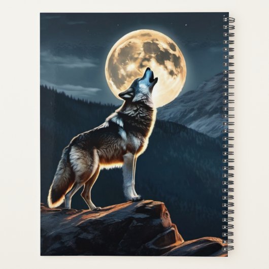 Calendrier du symbole Wolf (Dos)