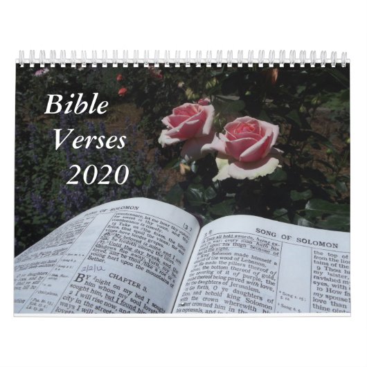 Calendrier du texte de la Bible (Protection)