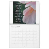 Calendrier du texte de la Bible (Feb 2027)