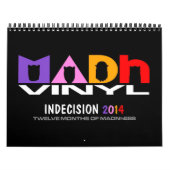 Calendrier du vinyle 2014 de MADh (Protection)