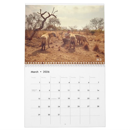 Calendrier du Whisperer 2017 de lion (Mar 2026)