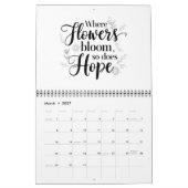 Calendrier d'une année d'inspiration (Mar 2027)