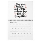 Calendrier d'une année d'inspiration (Feb 2026)