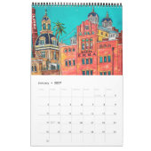 Calendrier d'une seule page de San Antonio (Jan 2027)