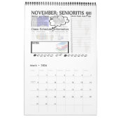 Calendrier d'universitaire de l'aîné 2010 - (Mar 2026)