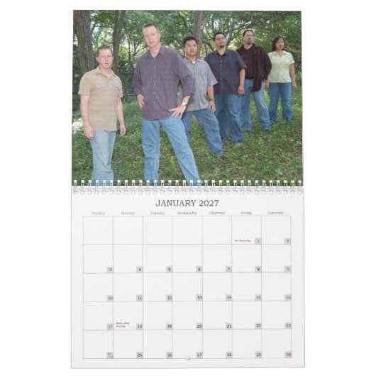 Calendrier durable libre des âmes 2007 (Jan 2027)