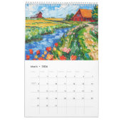 Calendrier Dutch Landscapes in Bold Acrylic – 2026 Calendar (Mar 2026)