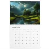 Calendrier E.J. Gold's Lush Landscapes Calendar (Jan 2026)