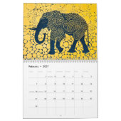 Calendrier Écho d'Éléphant – Une année de couleur et d'esprit (Feb 2027)