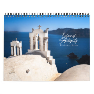 Calendrier Echoes of Antiquity 12-Month Calendar