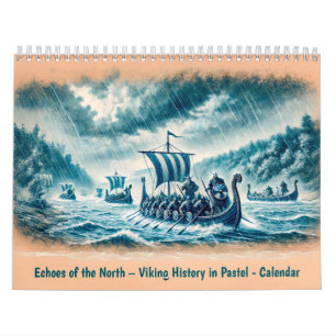 Calendrier Échos du Nord – Histoire Viking en Pastel 202