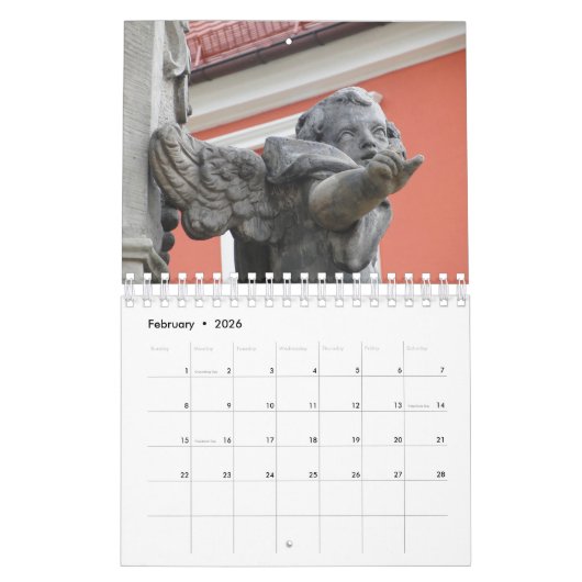 Calendrier Eclectique Gnomes Gnomes Angels Polonais 2024 Cale (Feb 2026)