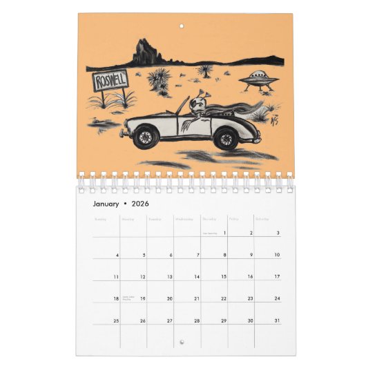 Calendrier Eclectique Gnomes Gnomes Angels Polonais 2024 Cale (Jan 2026)