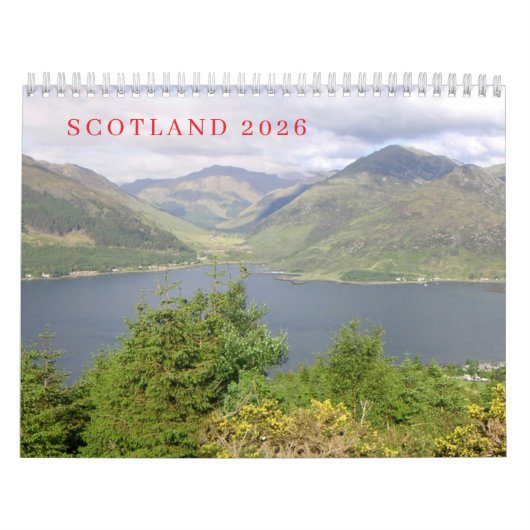 Calendrier Écosse 2026 (Protection)