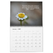 Calendrier Écriture fleur sauvage 2015 (Jan 2027)