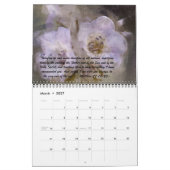 Calendrier Écriture fleur sauvage 2015 (Mar 2027)