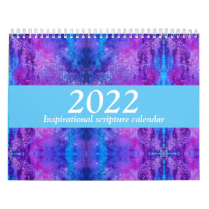 Calendrier Écriture Inspirational Calendar 2022